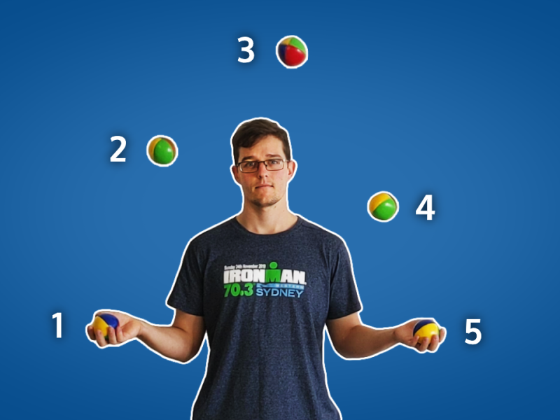 How I Learnt to Juggle 5 Balls in 30 Days